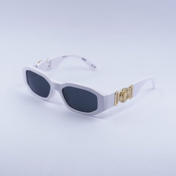 Versace Kids VK4429U 314/87 Sunglasses White Geometric Frame, Grey Lenses - Picture 8 of 10